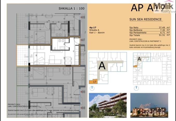 Prodej bytu 1+kk, Golem, 38 m2