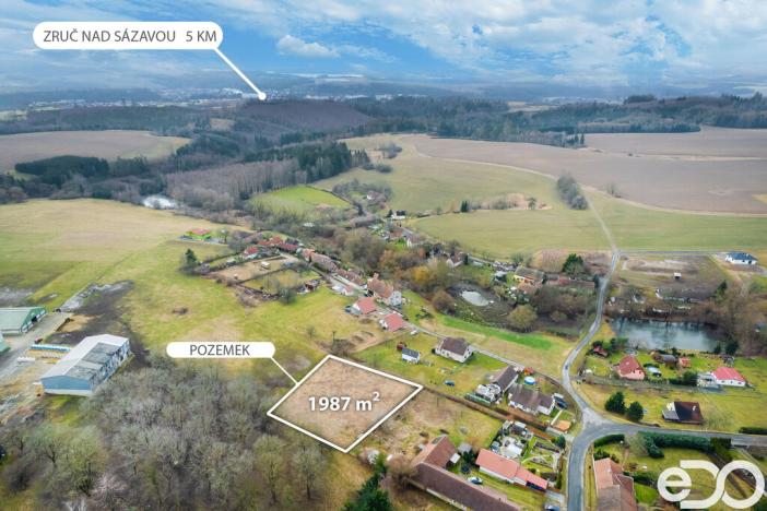 Prodej pozemku pro bydlení, Řendějov, 1987 m2