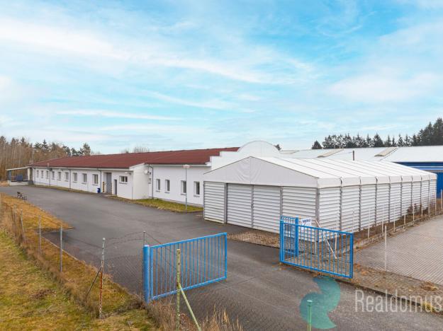 Pronájem výrobních prostor, Milevsko, 1250 m2