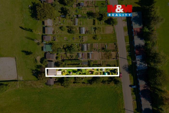 Prodej zahrady, Milín, 344 m2