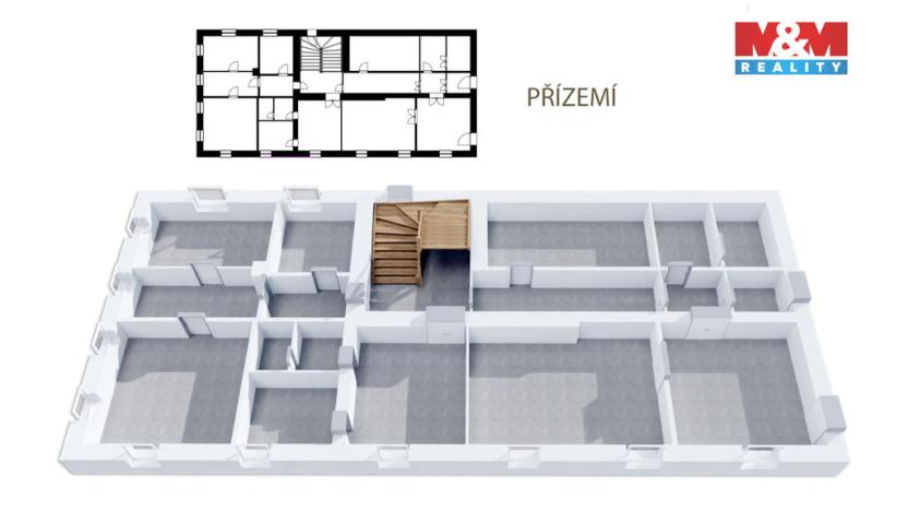 Prodej rodinného domu, Broumov - Poříčí, Na Příkopech, 397 m2