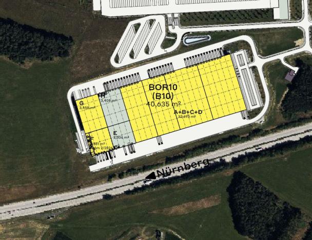 Pronájem výrobních prostor, Bor - Nová Hospoda, 32693 m2