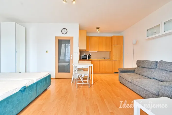 Pronájem bytu 1+kk, Brno - Židenice, Bělohorská, 38 m2