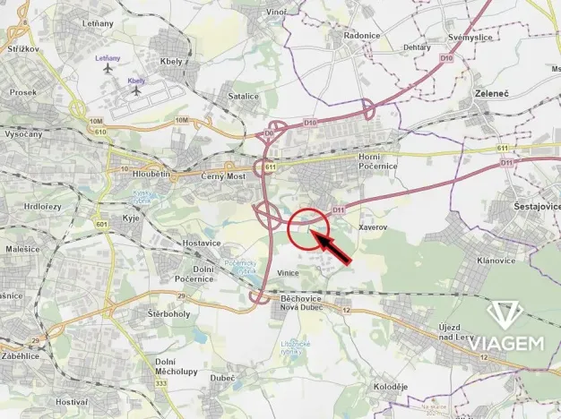 Prodej pole, Praha, 13813 m2