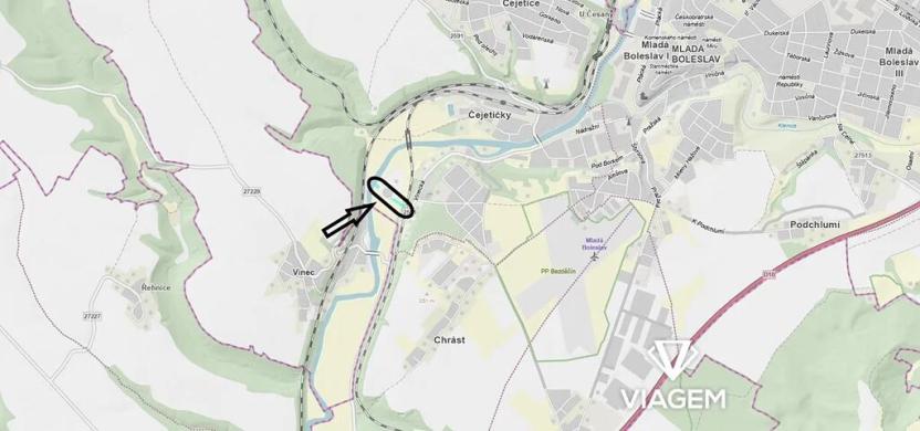 Prodej podílu pole, Mladá Boleslav, 772 m2