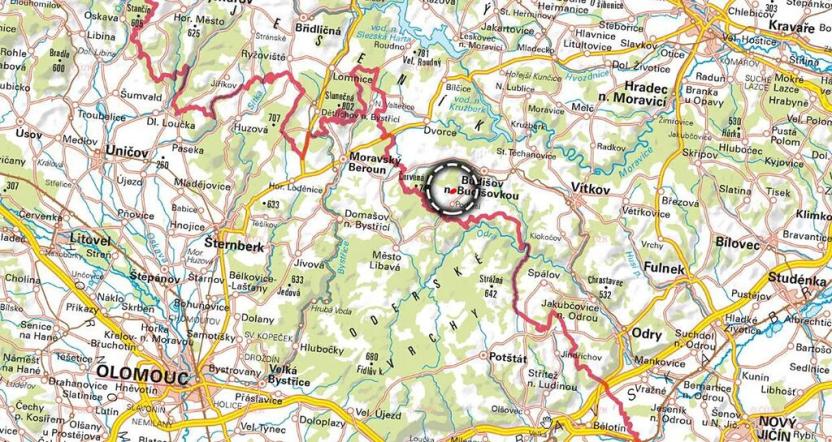 Prodej lesa, Budišov nad Budišovkou, 40440 m2