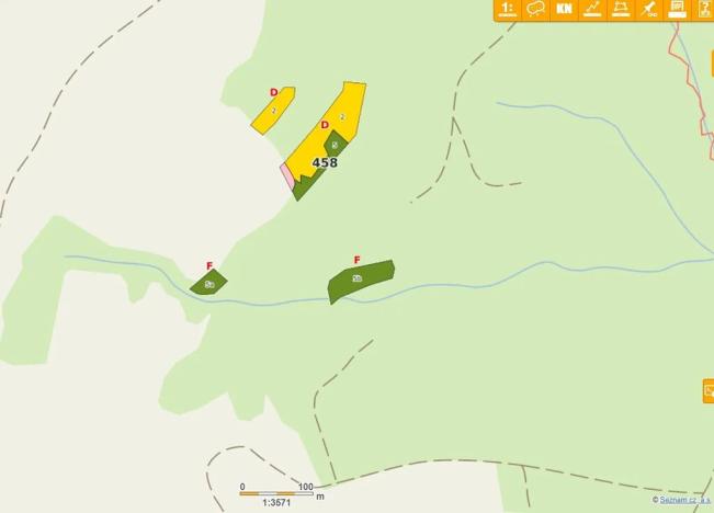 Prodej lesa, Postupice, 18977 m2