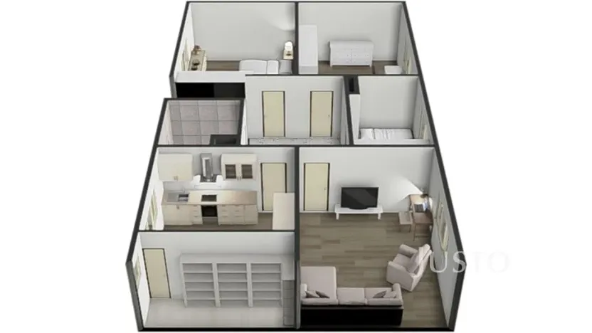 Prodej rodinného domu, Čimelice, 98 m2