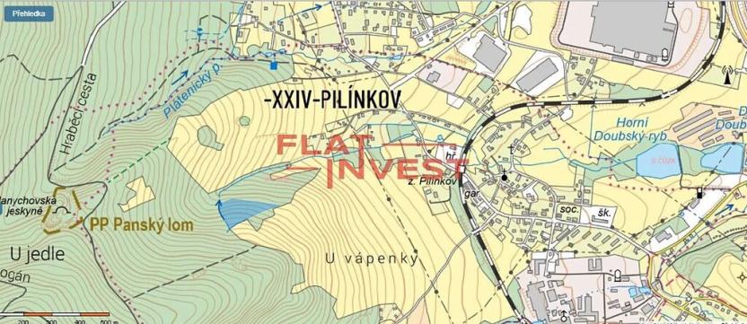 Prodej lesa, Liberec, 12712 m2