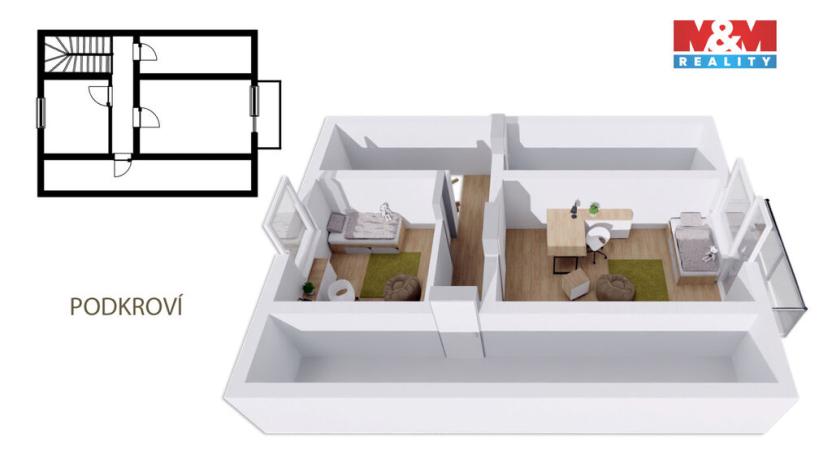 Prodej rodinného domu, Malý Újezd - Vavřineč, 285 m2