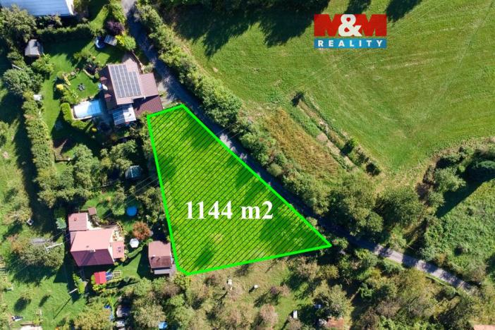 Prodej pozemku pro bydlení, Zašová - Veselá, 1144 m2