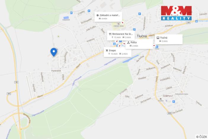 Prodej bytu 3+1, Tlučná, V Rybníčkách, 70 m2