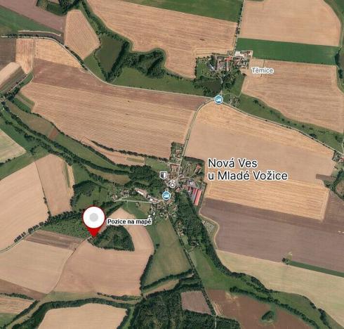 Prodej pozemku, Nová Ves u Mladé Vožice, 5421 m2