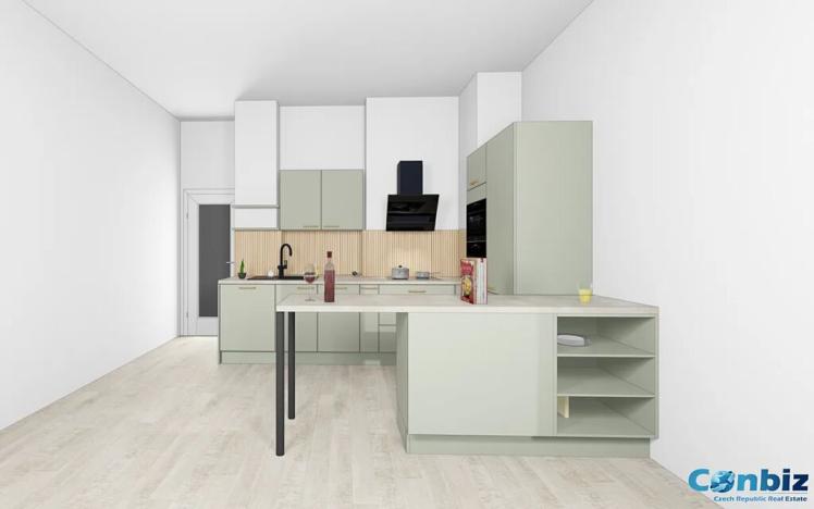 Pronájem bytu 2+kk, Praha - Žižkov, Tachovské náměstí, 43 m2