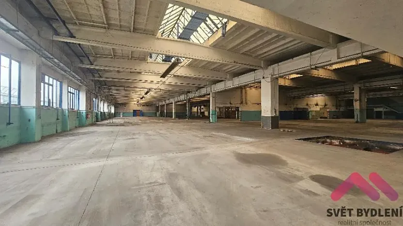 Pronájem výrobních prostor, Příbram, Obecnická, 823 m2
