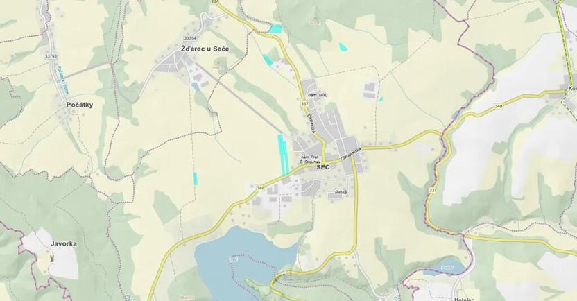 Prodej pozemku pro bydlení, Seč, 39101 m2