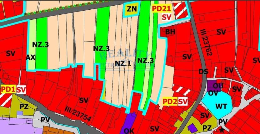 Prodej pozemku pro bydlení, Podsedice, 8070 m2