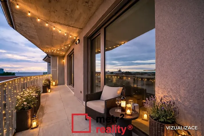 Pronájem bytu 2+kk, Olomouc, U solných mlýnů, 63 m2