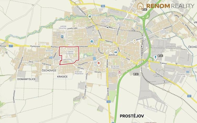 Prodej bytu 3+1, Prostějov, sídl. Svobody, 55 m2