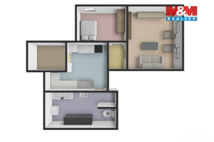 Prodej rodinného domu, Čechtín, 51 m2