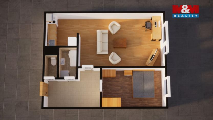 Prodej bytu 2+1, Mladá Boleslav - Mladá Boleslav II, Jana Palacha, 45 m2