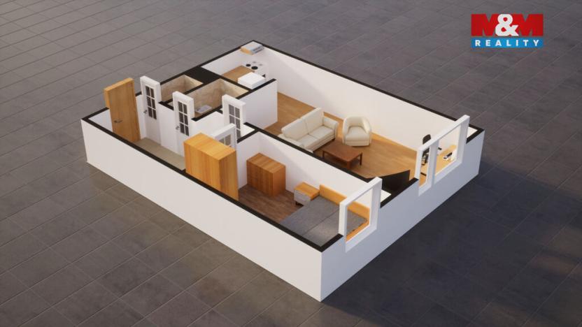 Prodej bytu 2+1, Mladá Boleslav - Mladá Boleslav II, Jana Palacha, 45 m2