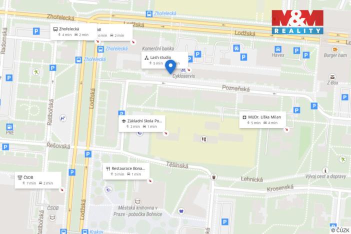 Prodej bytu 3+1, Praha - Bohnice, Poznaňská, 74 m2