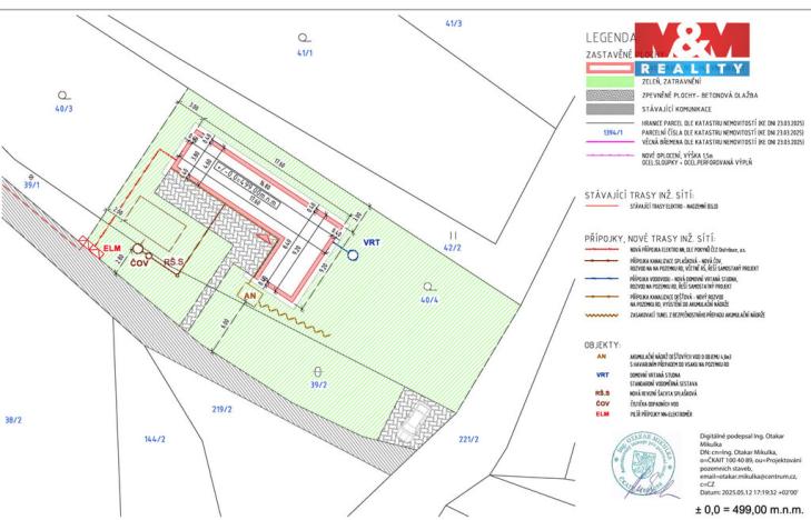 Prodej pozemku pro bydlení, Zbraslavice - Krasoňovice, 800 m2