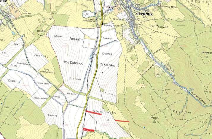 Prodej pole, Javorník, 6504 m2