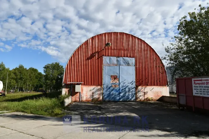 Pronájem skladu, Boršov nad Vltavou, U Sila, 660 m2