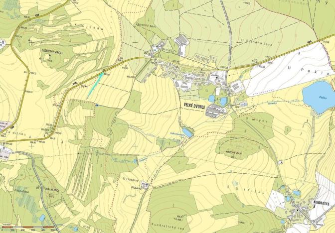 Prodej louky, Přimda - Velké Dvorce, 1824 m2