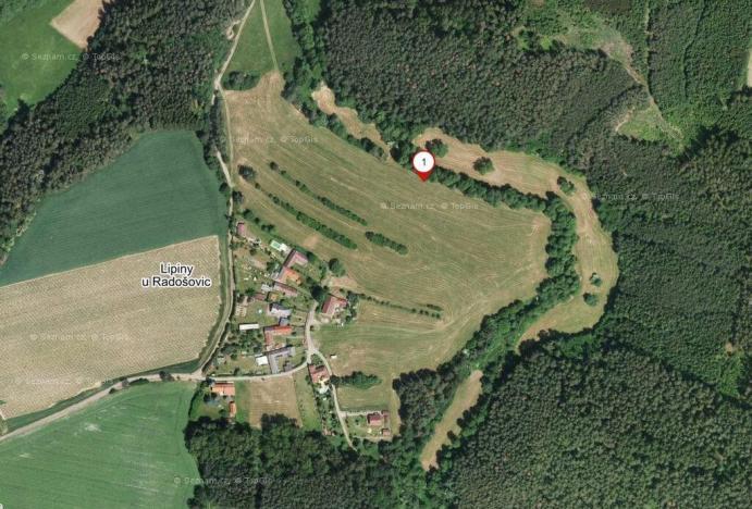 Prodej zahrady, Radošovice - Lipiny u Radošovic, 2230 m2