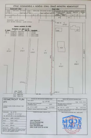 Prodej pozemku pro bydlení, Plzeň, 1547 m2