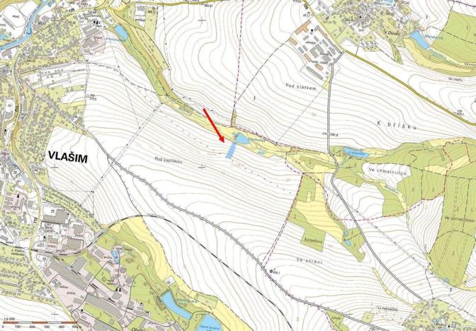 Prodej zahrady, Vlašim, Borecká, 3603 m2