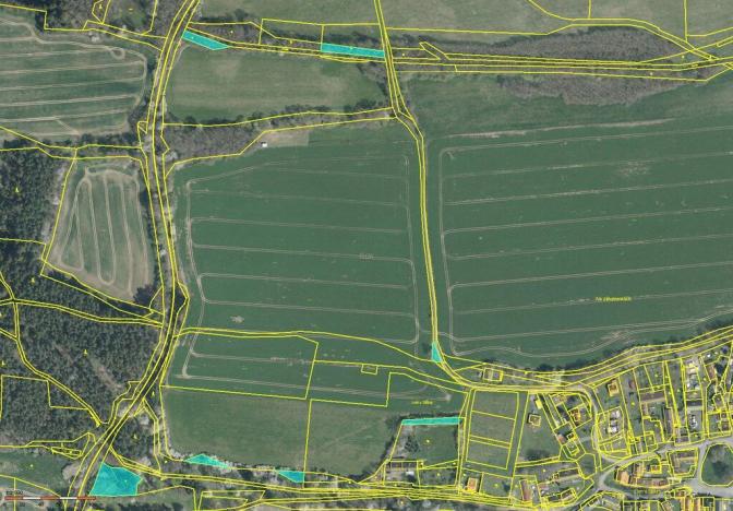 Prodej pole, Benešovice - Lom u Stříbra, 44145 m2