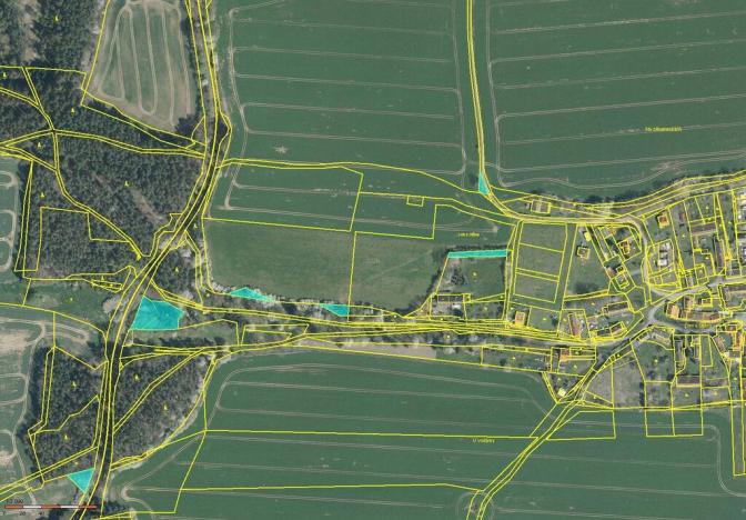 Prodej pole, Benešovice - Lom u Stříbra, 44145 m2