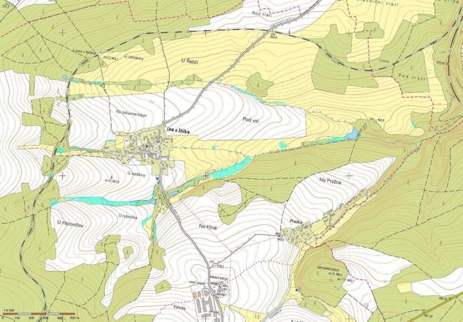 Prodej pole, Benešovice - Lom u Stříbra, 44145 m2