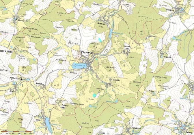 Prodej pole, Popovice - Věžníčky, 18155 m2