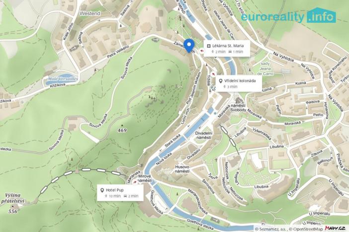 Prodej atypického bytu, Karlovy Vary, Zámecký vrch, 301 m2