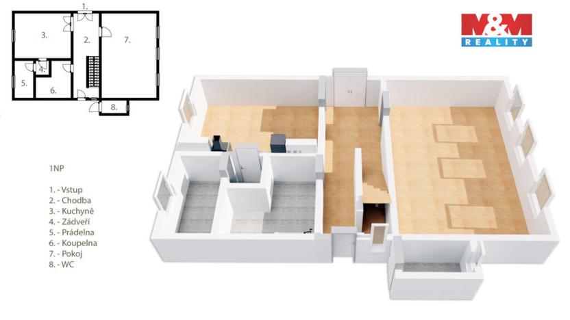 Prodej rodinného domu, Kytlice - Mlýny, 120 m2