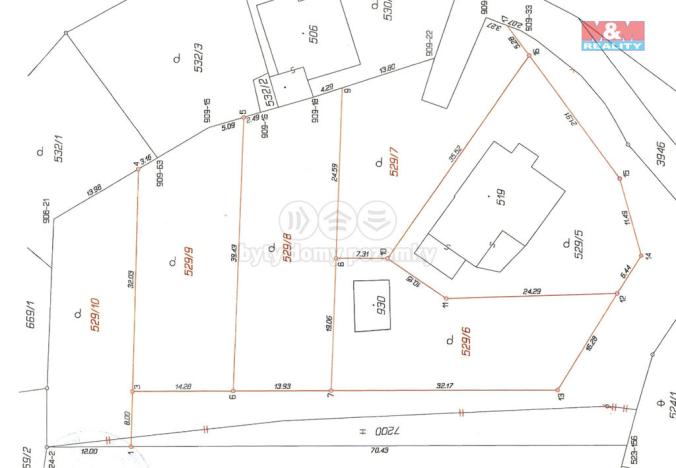 Prodej pozemku pro bydlení, Opatov, 457 m2