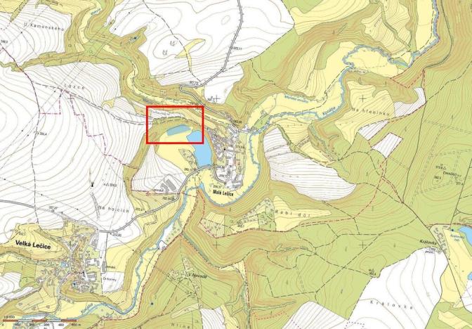 Prodej zahrady, Bojanovice - Malá Lečice, 7044 m2