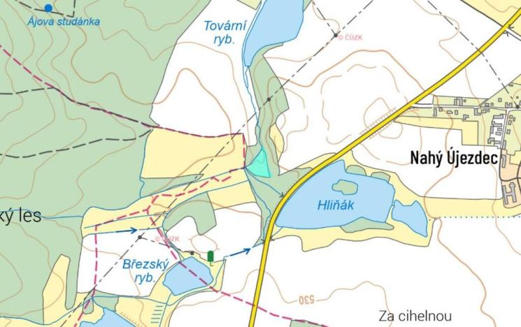 Prodej louky, Chodský Újezd - Nahý Újezdec, 5060 m2