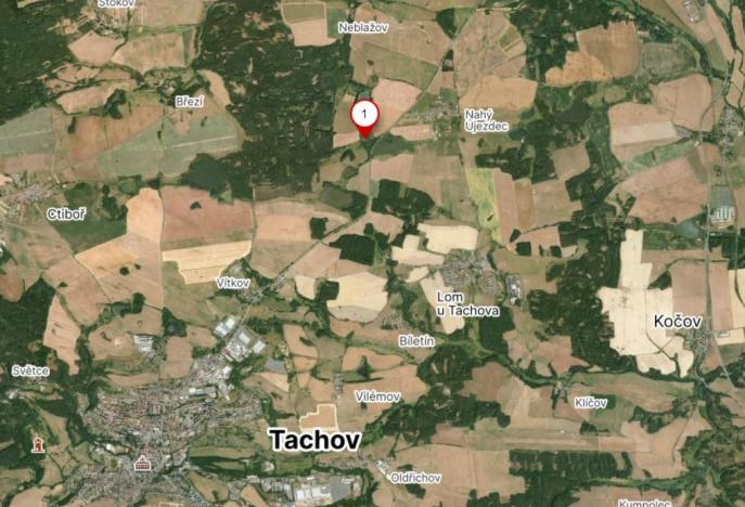 Prodej louky, Chodský Újezd - Nahý Újezdec, 5060 m2