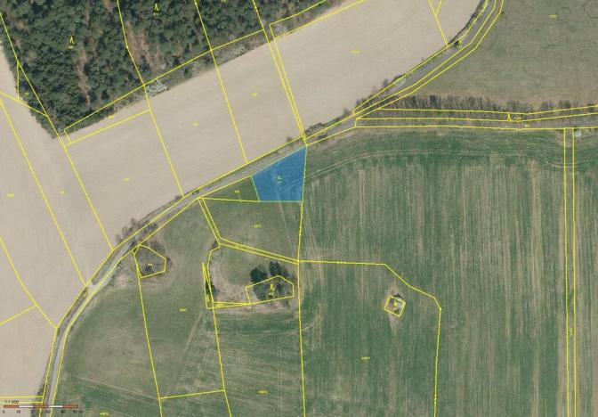 Prodej zahrady, Katovsko, 914 m2