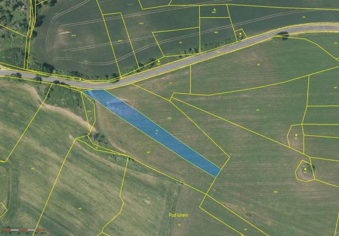 Prodej zahrady, Velký Bor - Slivonice, 2846 m2