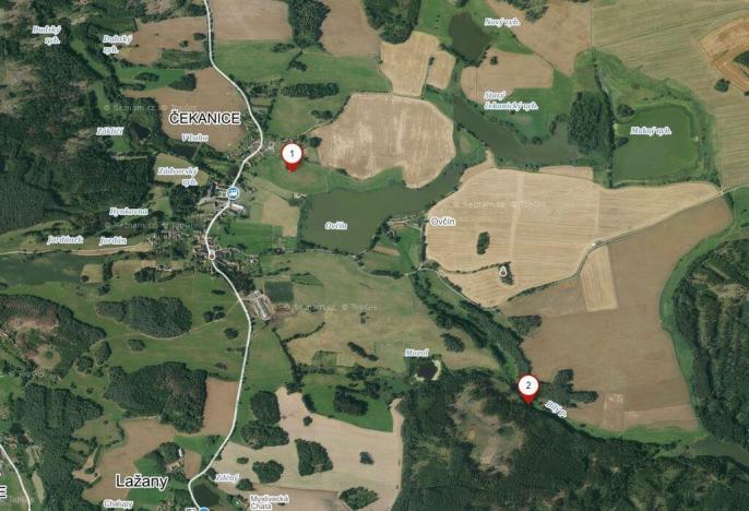 Prodej pole, Lažany, 12401 m2