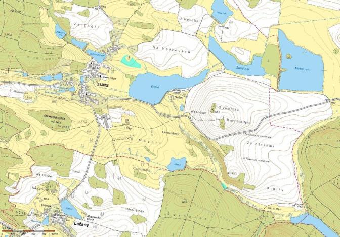 Prodej pole, Lažany, 12401 m2