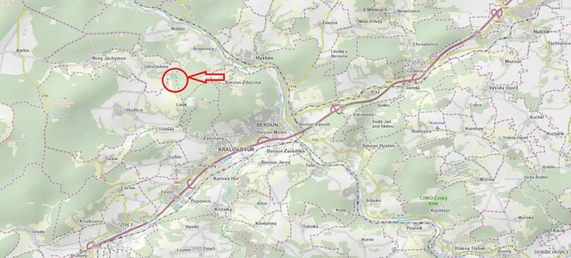 Prodej podílu lesa, Hudlice, 5790 m2