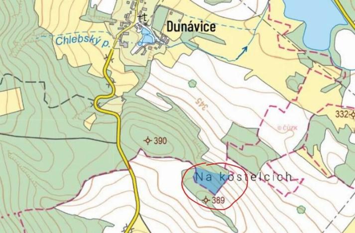 Prodej podílu lesa, Netvořice, 4154 m2